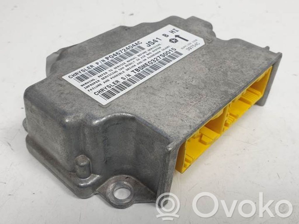 Airbag control unit/module   JS41BHI,P04672404AC