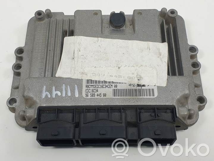 Unidad de control/módulo del motor   9658944580,EDC16C34