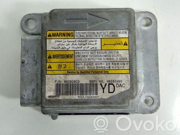 Airbag control unit/module   96282803,96287495