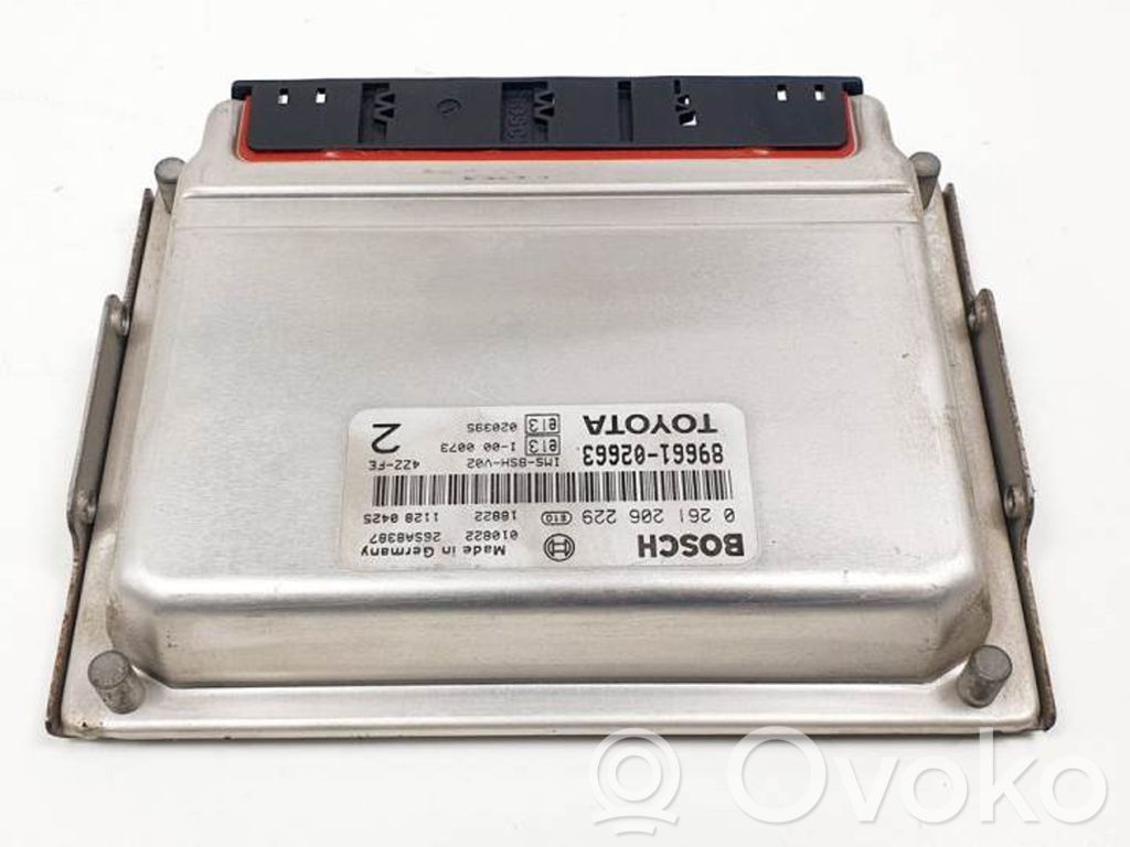 Unidad de control/módulo del motor   0261206229,8966102663