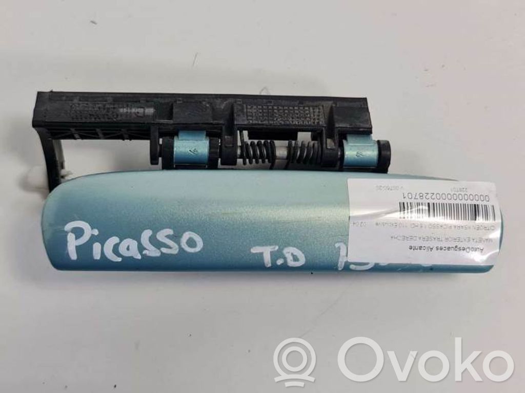 Citroen Xsara Picasso Manecilla externa puerta trasera 