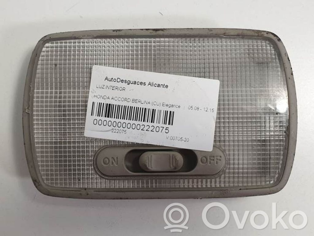 Honda Accord Lampă scaun față