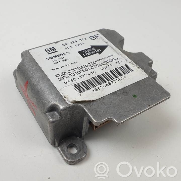 Opel Astra G Centralina/modulo airbag