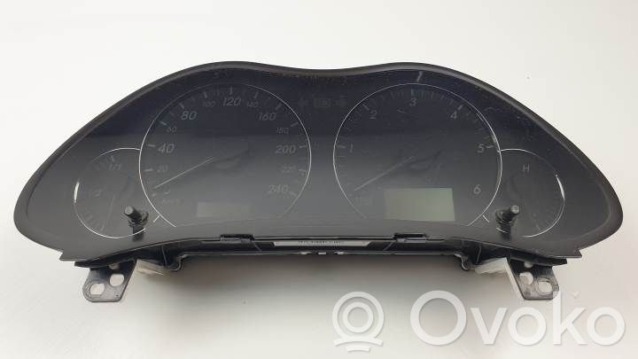 Toyota Avensis T250 Compteur de vitesse tableau de bord
