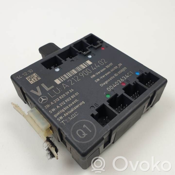 Mercedes-Benz C W204 Modul confort 