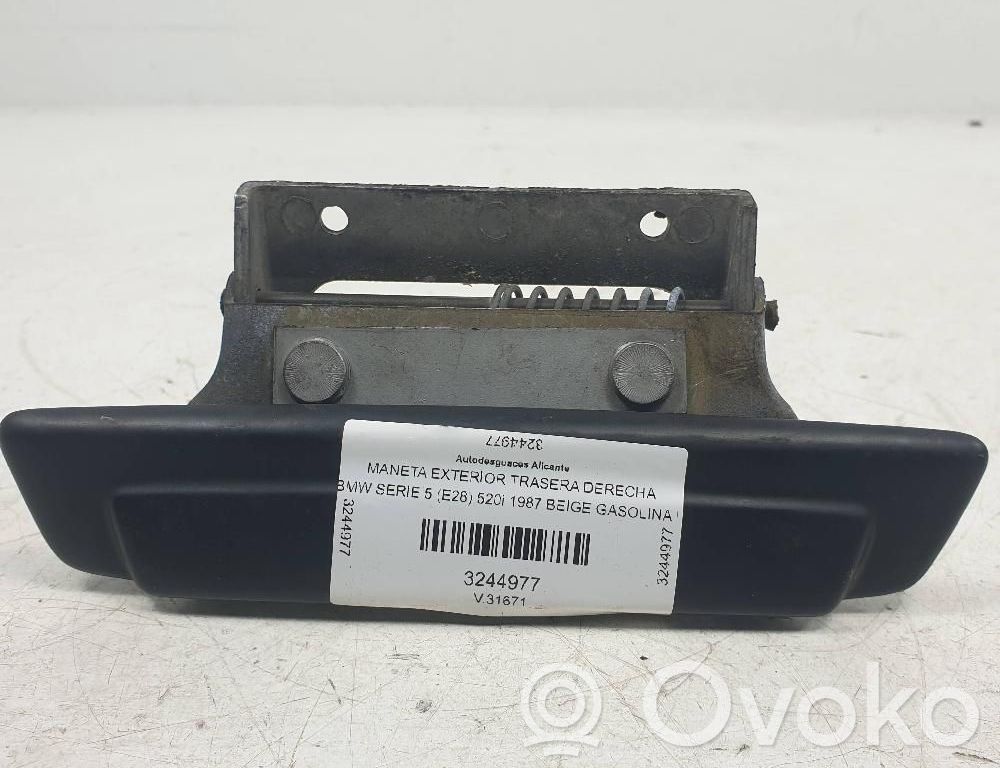 BMW 5 E28 Manecilla externa puerta trasera 