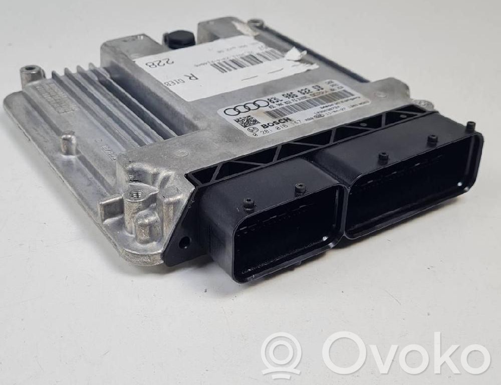 Audi A6 S6 C6 4F Unitate/modul de control motor 