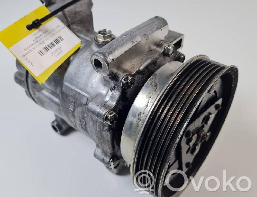 Nissan Tiida C11 Compressore aria condizionata (A/C) (pompa)