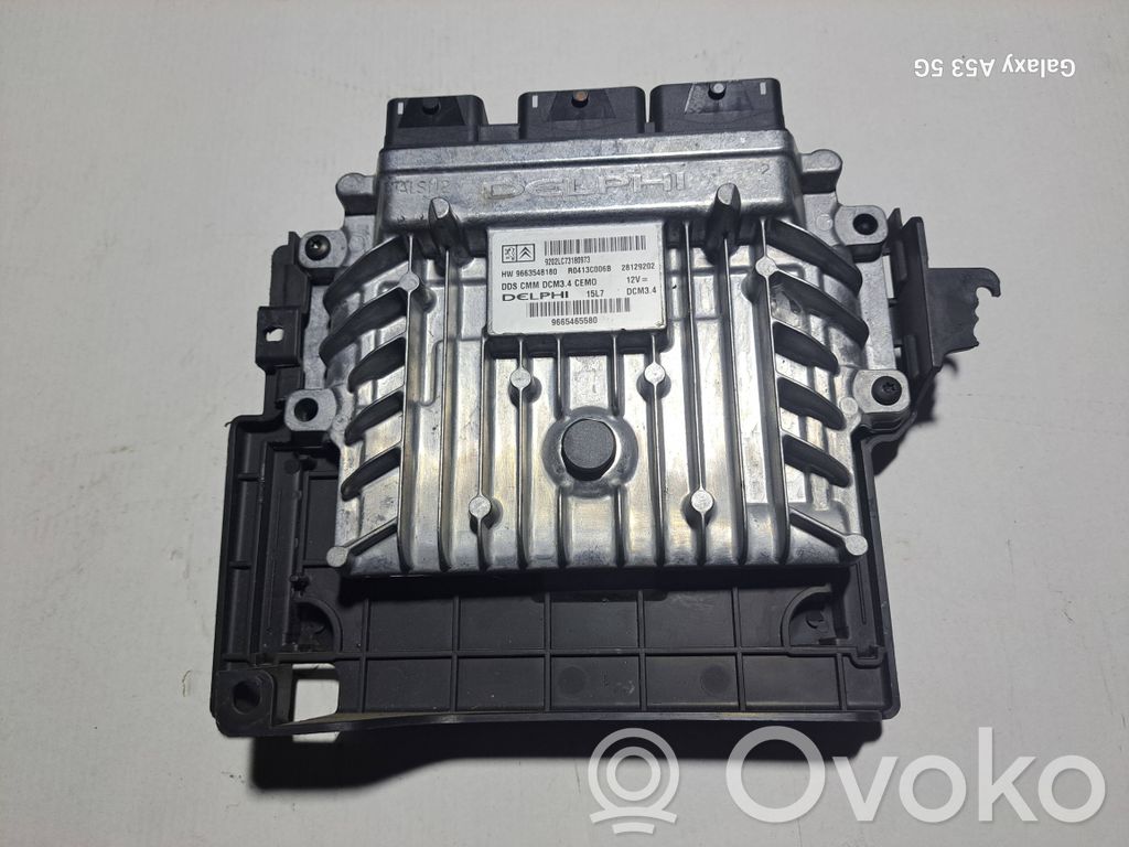 Engine control unit/module   9665465580,9663548180,9202LC73180973,R0413C006B
