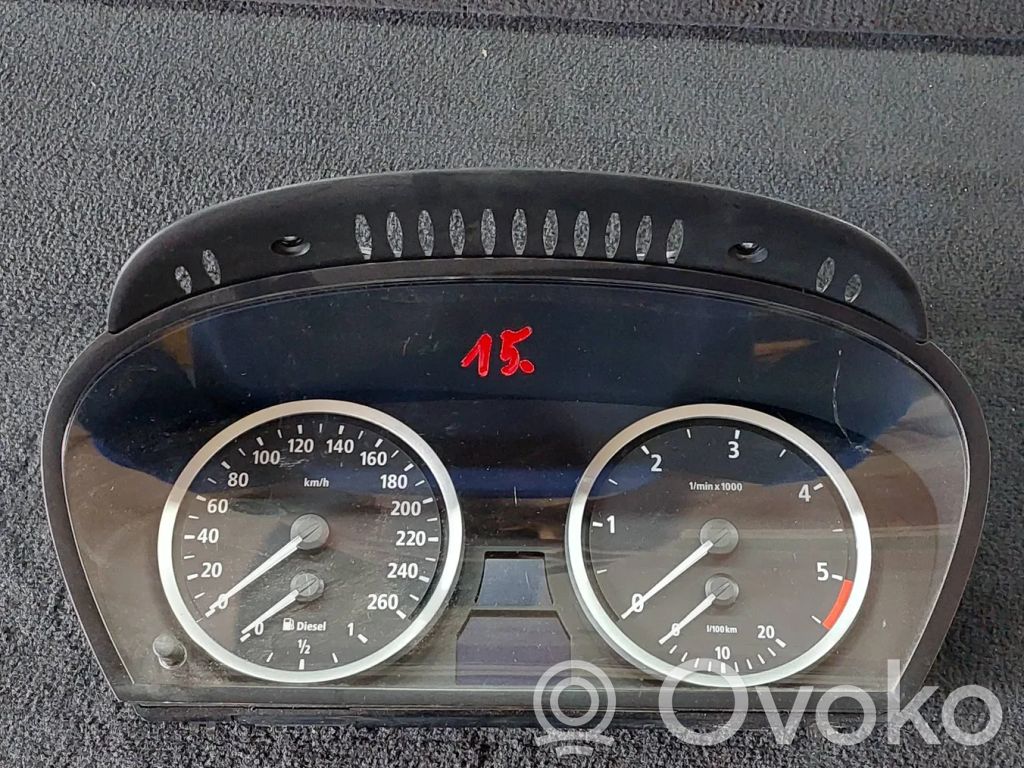 BMW 5 E60 E61 Speedometer (instrument cluster) 