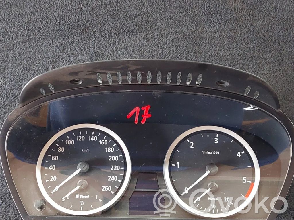BMW 5 E60 E61 Speedometer (instrument cluster) 