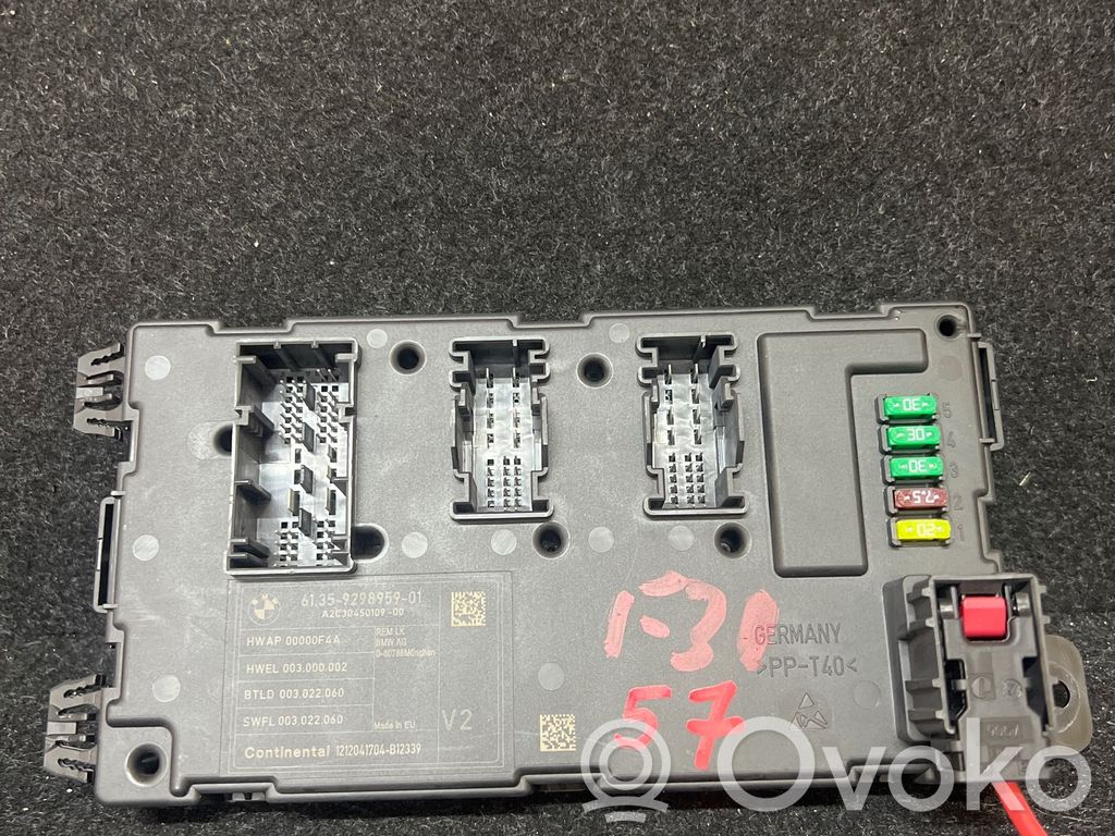 BMW 3 F30 F35 F31 Moduł / Sterownik komfortu 