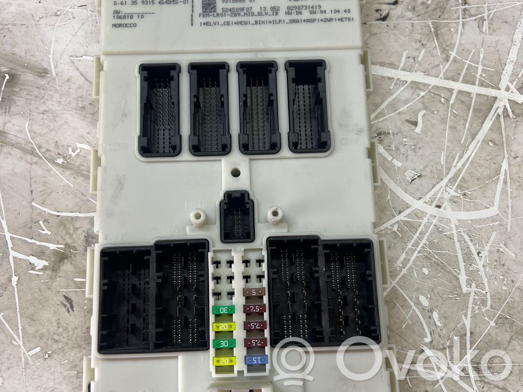 BMW 3 F30 F35 F31 Moduł / Sterownik komfortu 