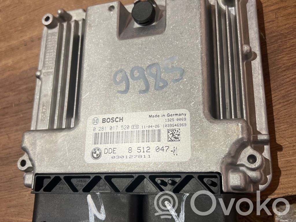Engine control unit/module   0281017520,8512047,1039S46969,030127811
