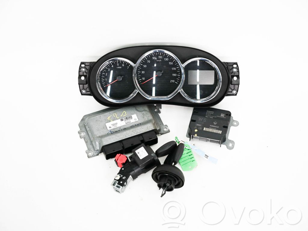 Dacia Sandero II Engine ECU kit and lock set 