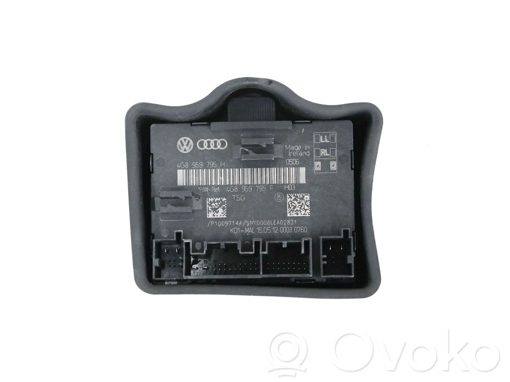 Audi A6 S6 C7 4G Unité de commande module de porte 
