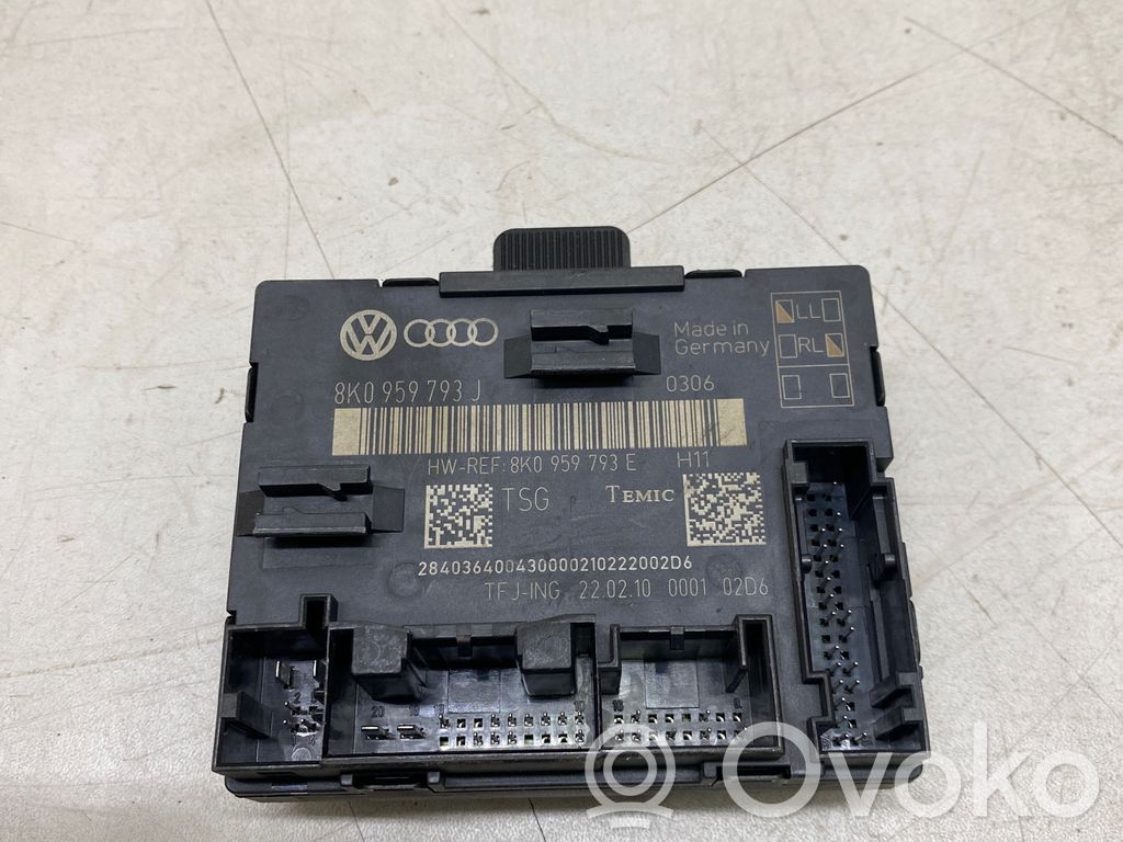 Audi A4 S4 B8 8K Door control unit/module 
