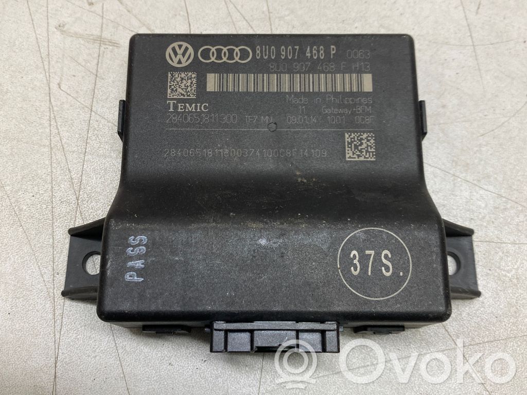 Audi Q3 8U Gateway control module 