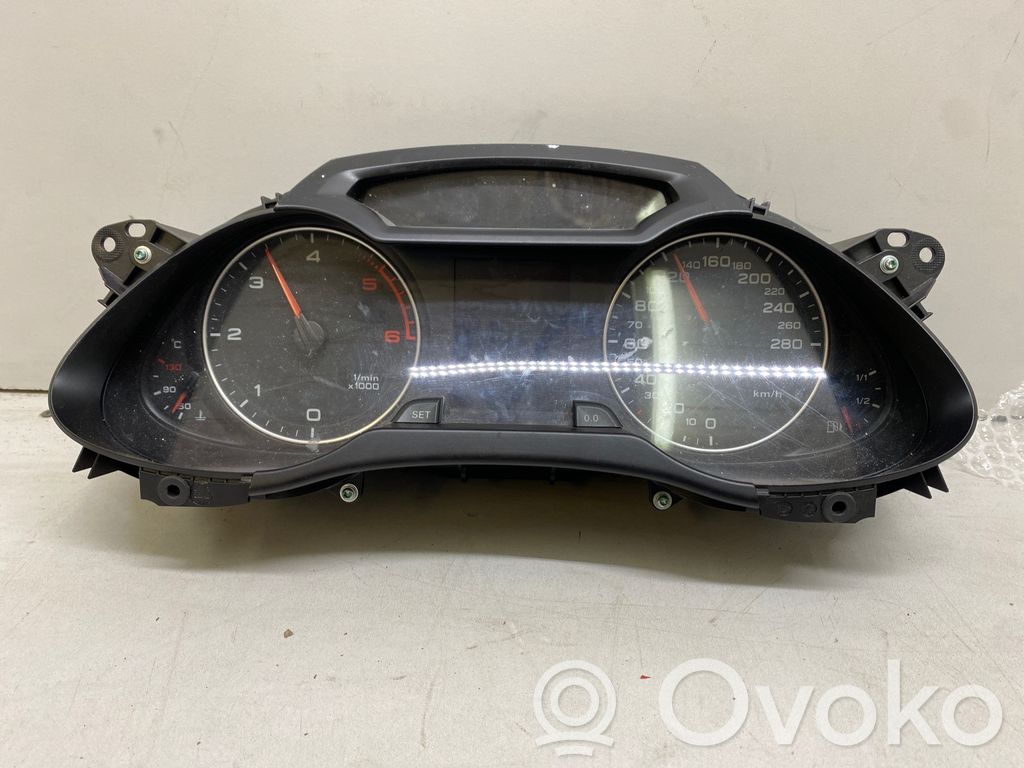 Audi A4 S4 B8 8K Speedometer (instrument cluster) 