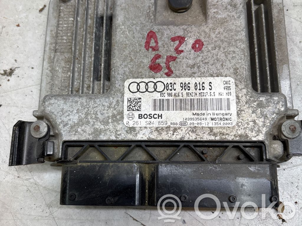 Audi A3 S3 8P Engine control unit/module 