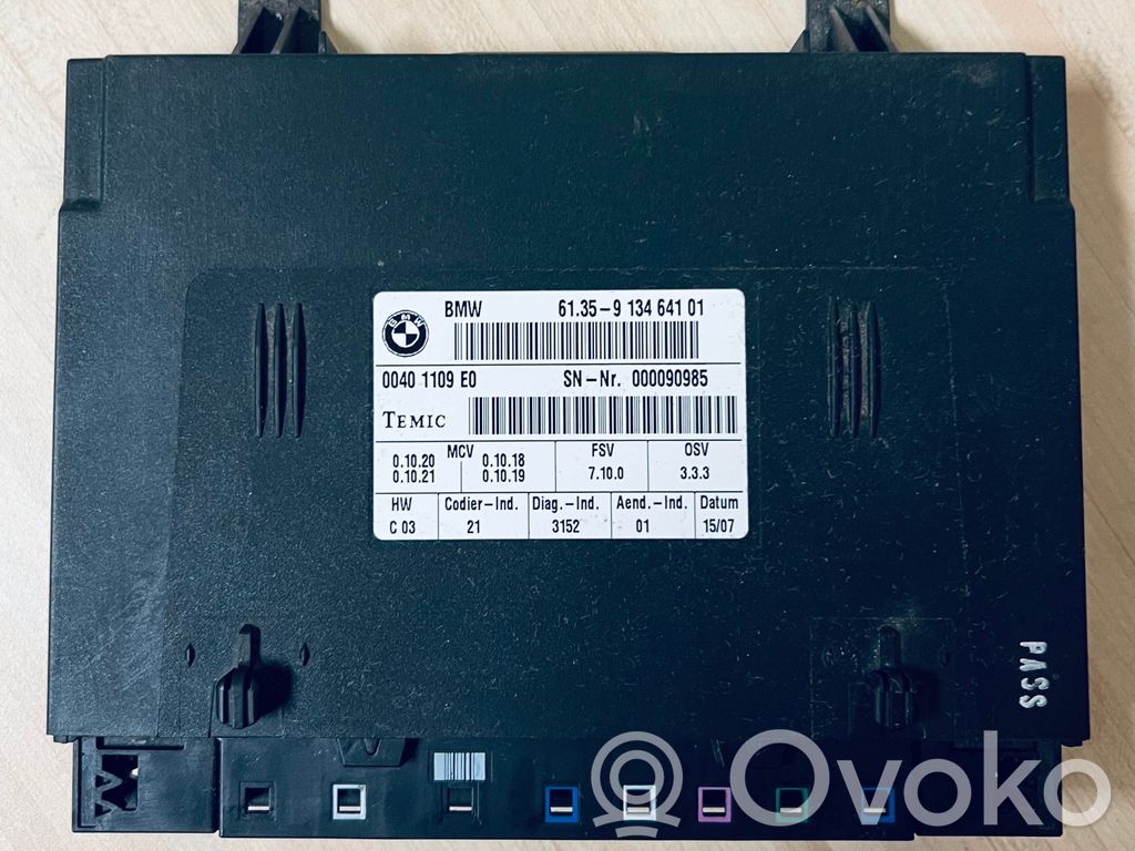 BMW 7 E65 E66 Seat control module 