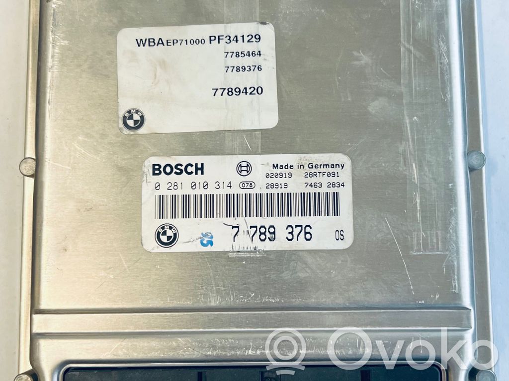 BMW 3 E46 Engine control unit/module 