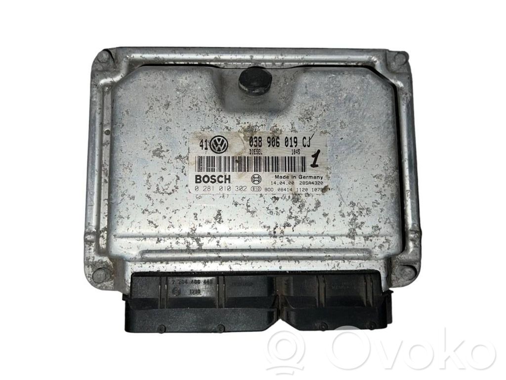 Engine control unit/module   038906019CJ,0281010302,28SA4320