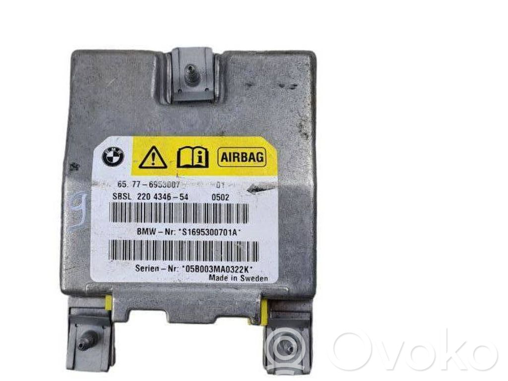 BMW 5 E60 E61 Unidad de control/módulo del Airbag 