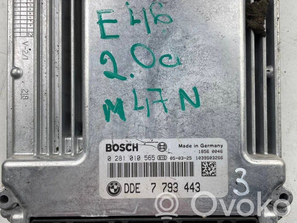 BMW 3 E46 Sterownik / Moduł ECU 