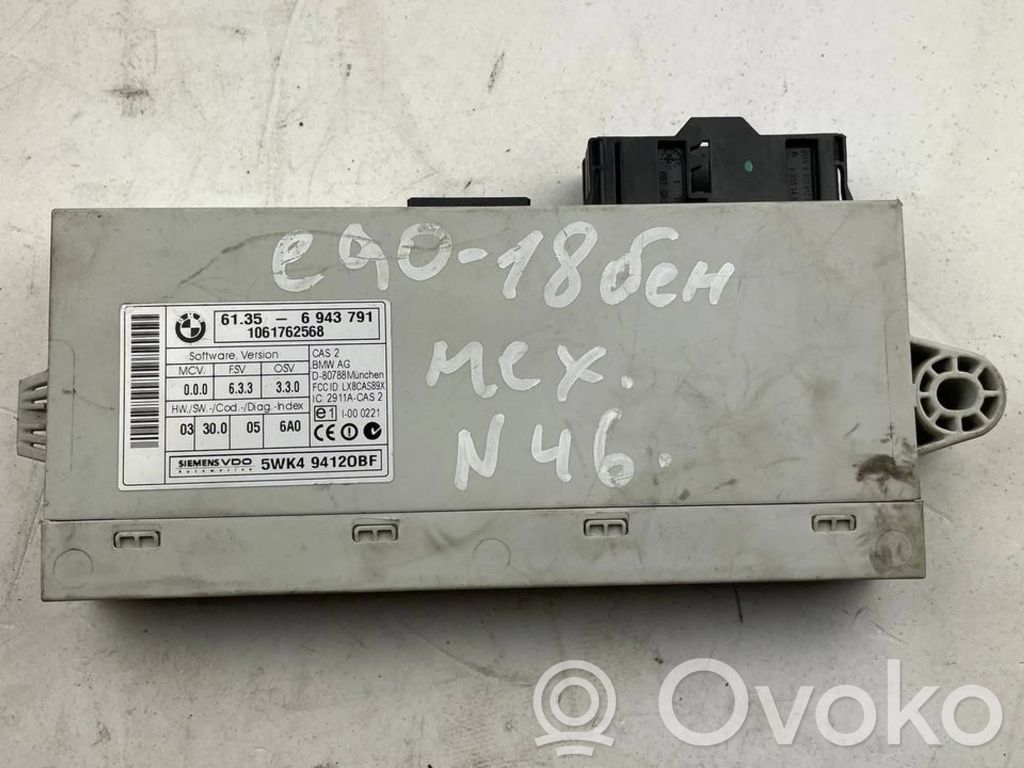 CAS control unit/module   6943791,5WK49412GBF