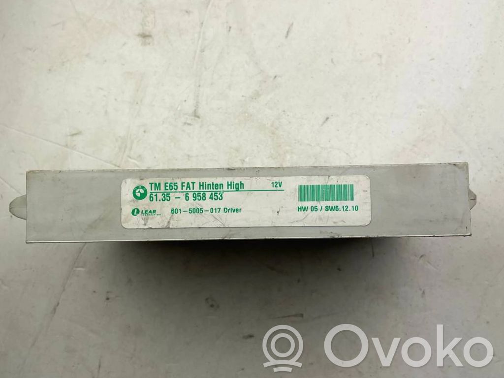 BMW 7 E65 E66 Unité de commande module de porte 