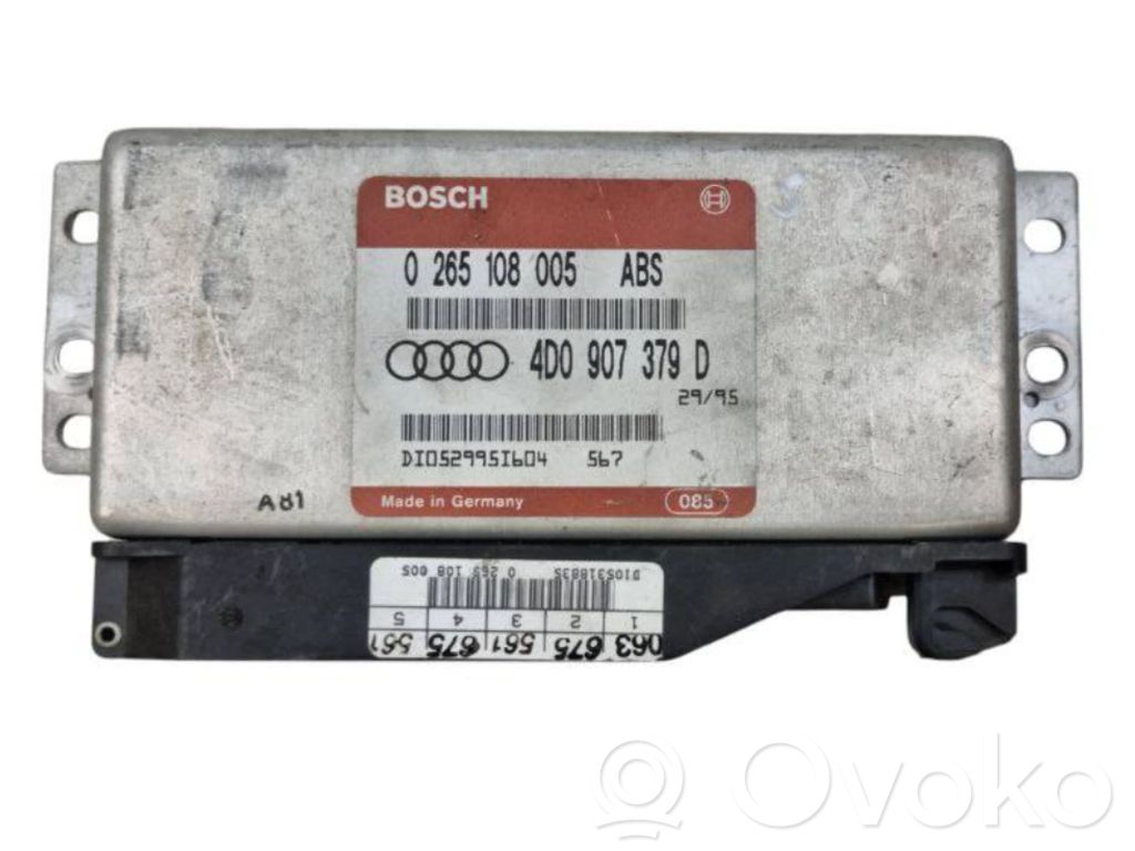 Unidad de control/módulo del ABS   4D0907379D,0265108005