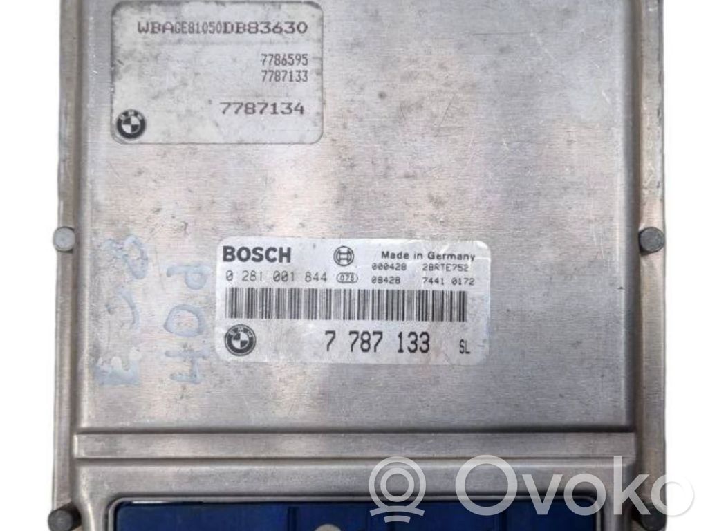 BMW 7 E38 Moottorin ohjainlaite/moduuli 