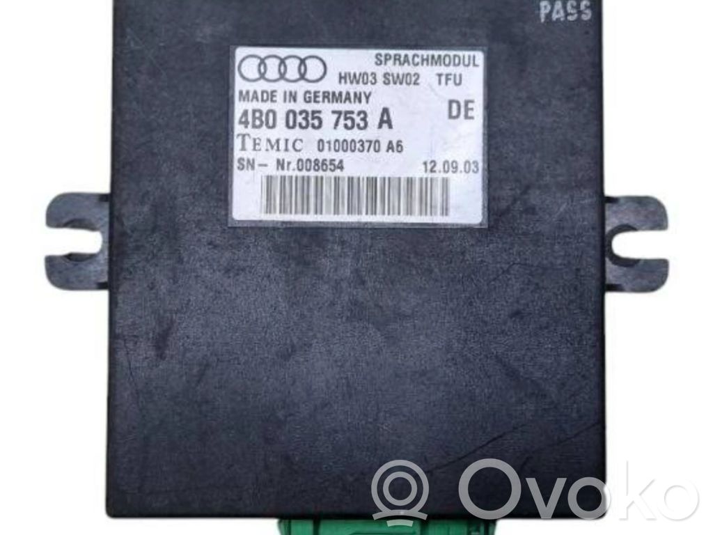 Audi A6 S6 C5 4B Autres unités de commande / modules 