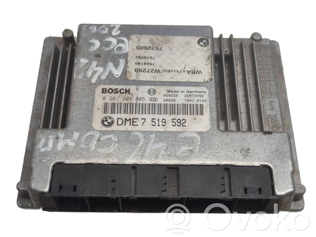BMW 3 E46 Engine control unit/module 