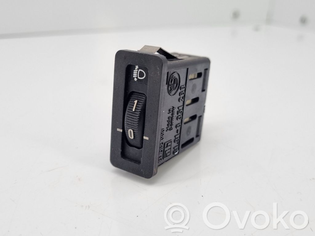 BMW 5 E34 Headlight level height control switch 