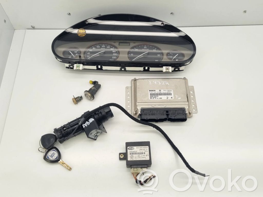 Lancia Lybra Engine ECU kit and lock set 