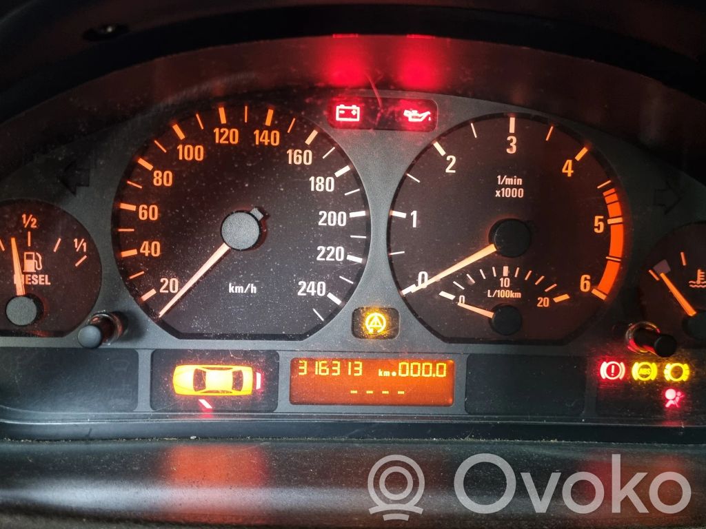 BMW 3 E46 Speedometer (instrument cluster) 