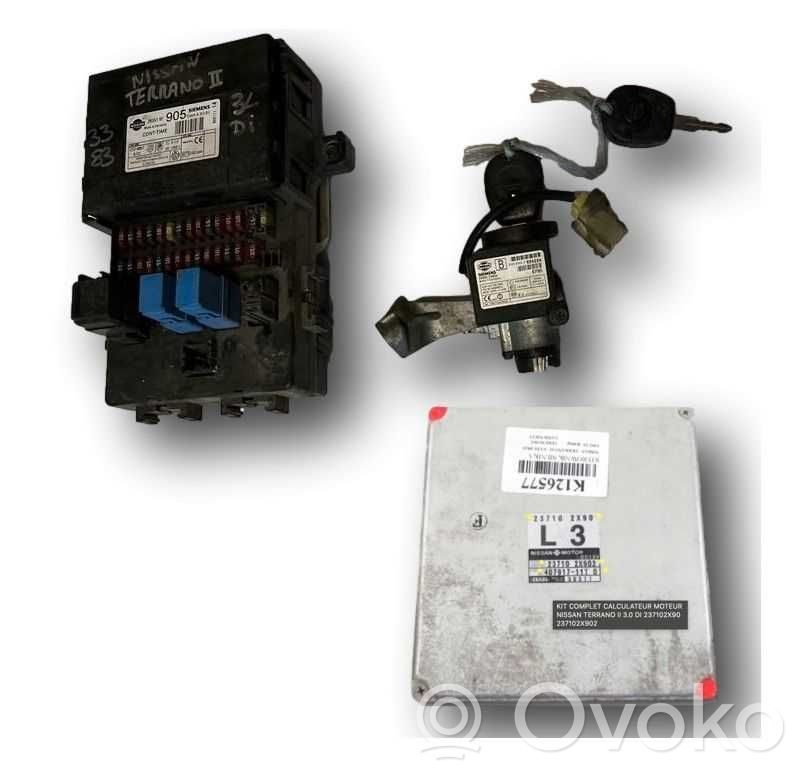 Nissan Terrano Engine ECU kit and lock set 