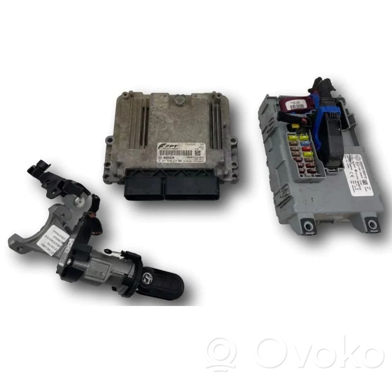 Fiat Doblo Engine ECU kit and lock set 