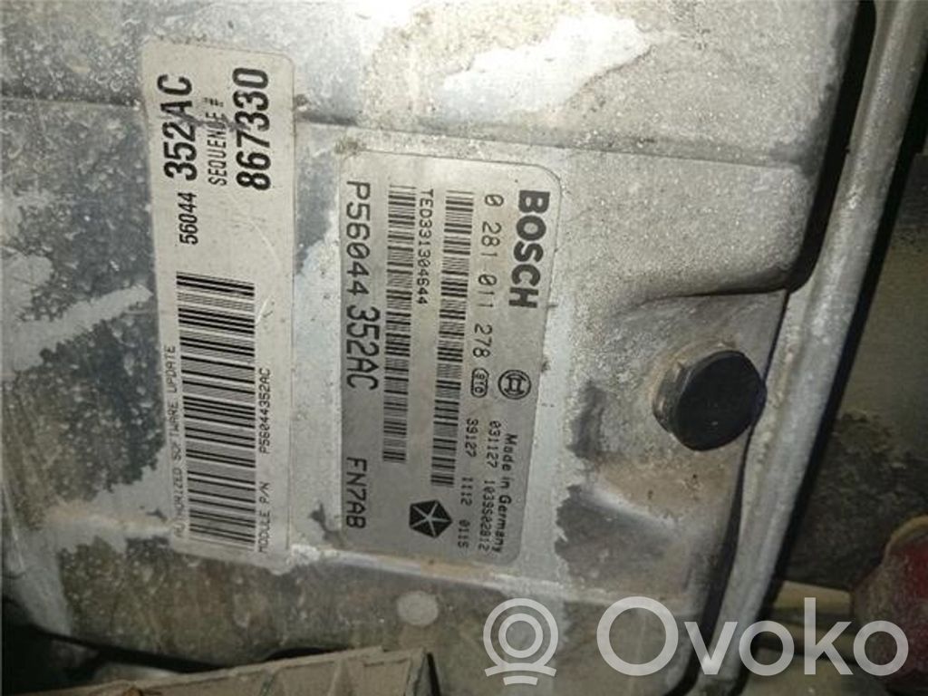 Jeep Cherokee III KJ Engine control unit/module ECU 