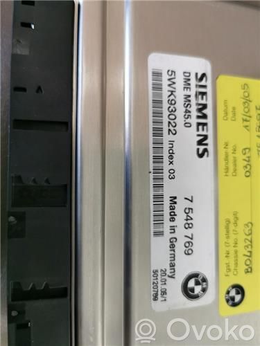 BMW 5 E60 E61 Engine control unit/module ECU 