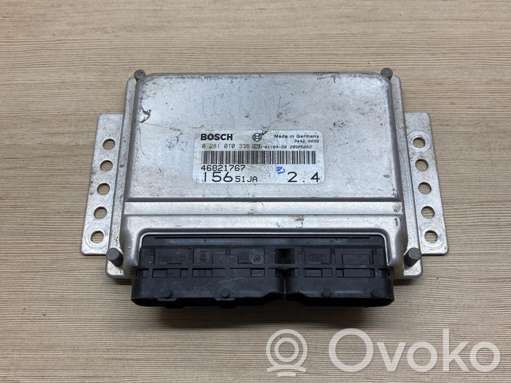 Engine control unit/module   46821767,0281010336