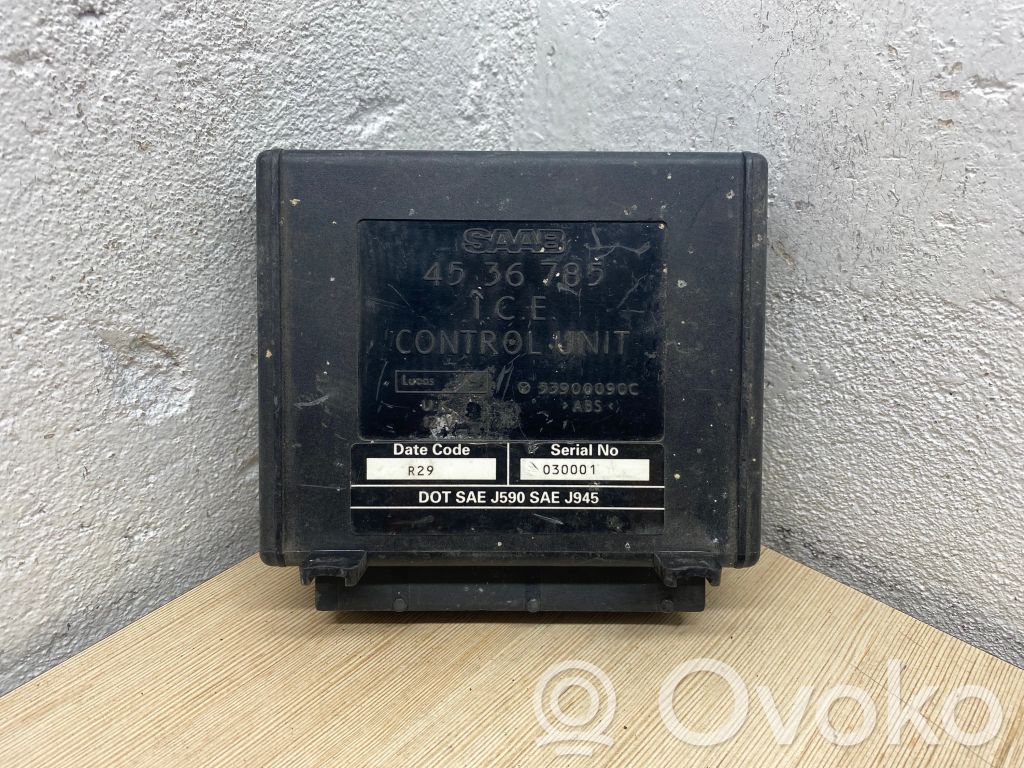 Saab 9000 CC Other control units/modules 