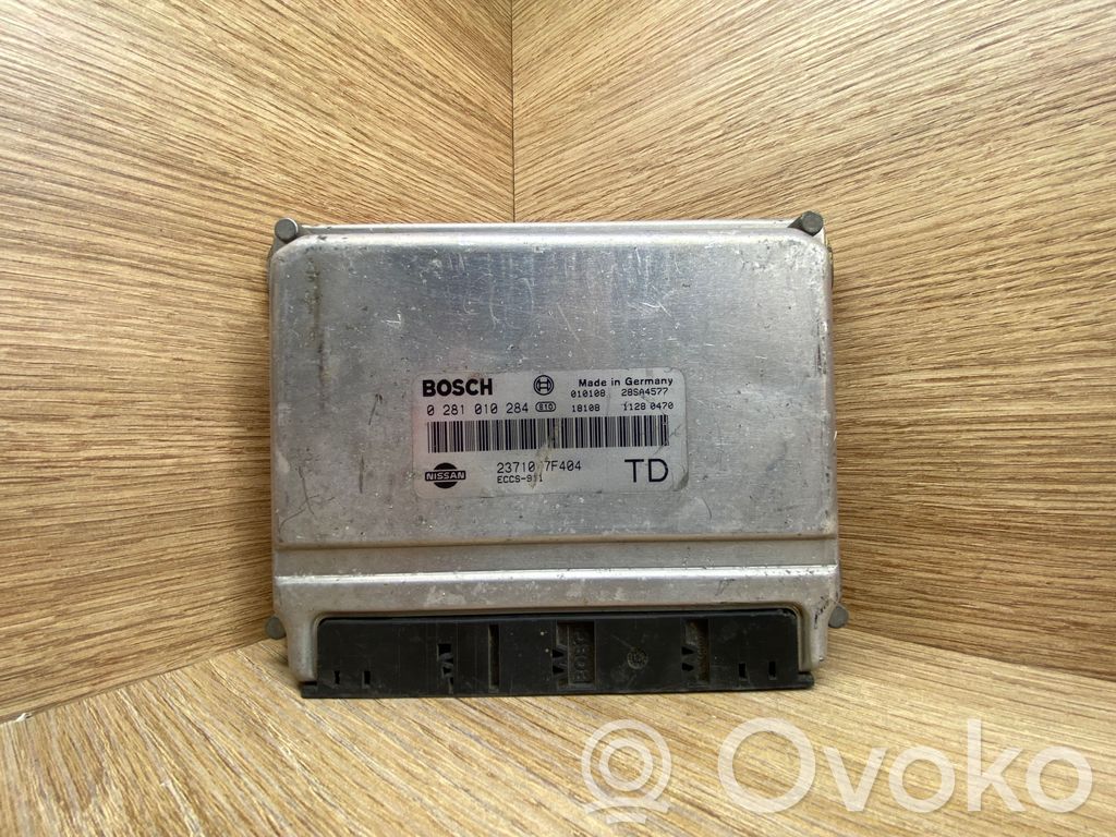 Engine control unit/module   0281010284,237107F404
