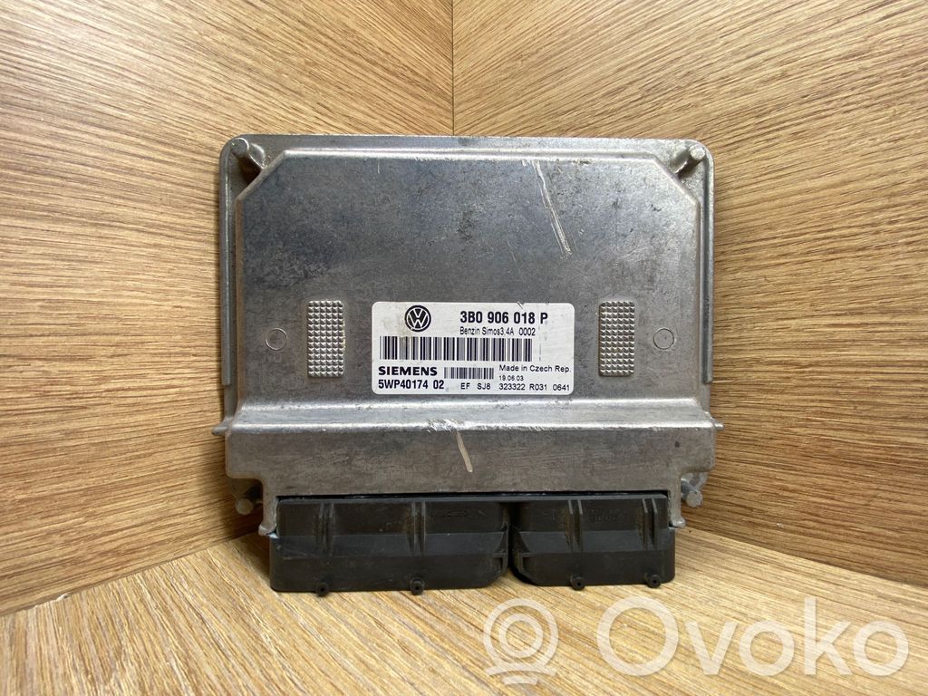 Engine control unit/module   3B0906018P,5WP4017402