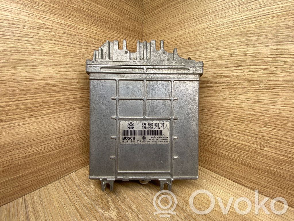Engine control unit/module   028906021GS,0281001738,28SA3508