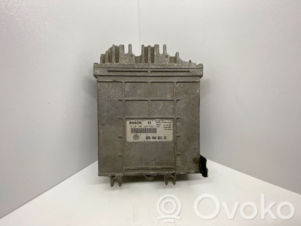Engine control unit/module   0281001423,028906021CK,28SA2888