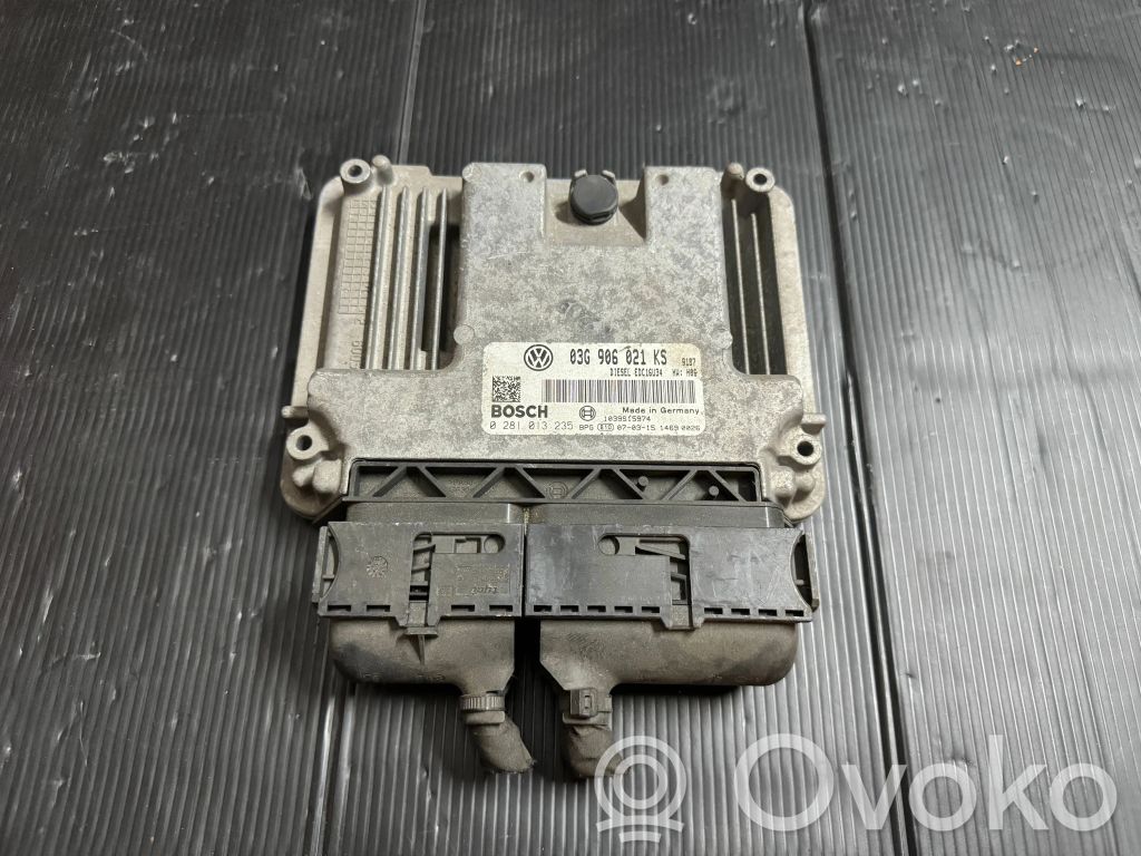 Engine control unit/module   03G906021KS,1039S15974,0281013235