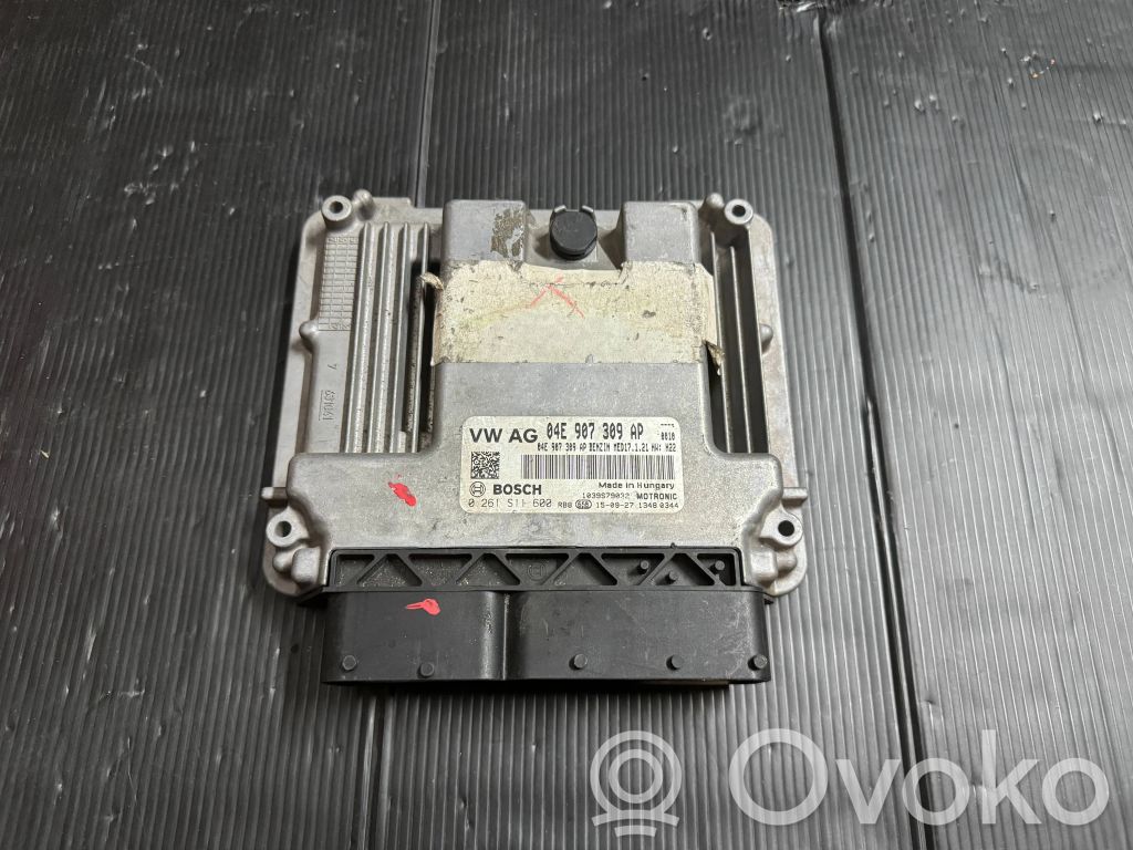 Engine control unit/module ECU   04E907309AP,0261S11600